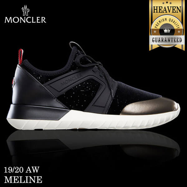 モンクレール 偽物 スニーカー 累積売上総額第1位!【MONCLER 19/20秋冬】MELINE_BLACK 7083732249019056