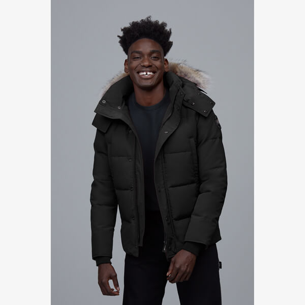 CANADA GOOSE 偽物 人気!ウィンダムパーカ◆ブラックレーベル 3色