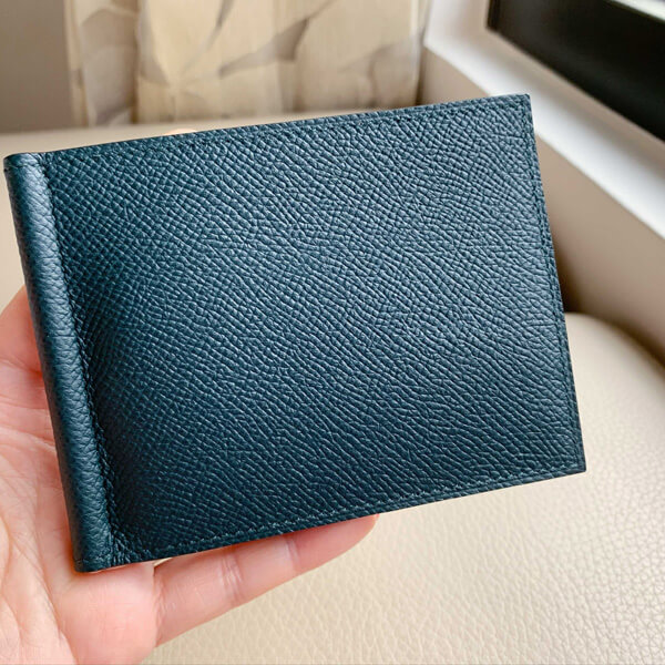 (エルメス)ポーカー財布マネークリップ付き2つ折り カード