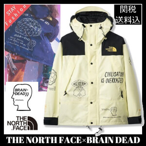 超入手困難 限定コラボ激レア!The North Face×Brain Dead マウンテンパーカ