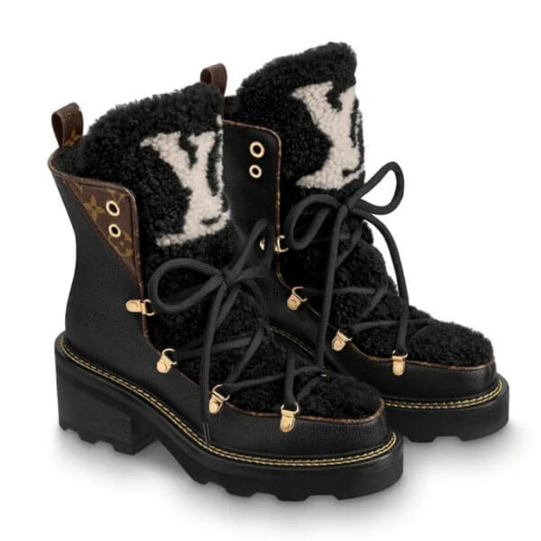 20FW 日本未入荷! LV BEAUBOURG ボーブール アンクルブーツ 1A8CUA、1A8CUQ