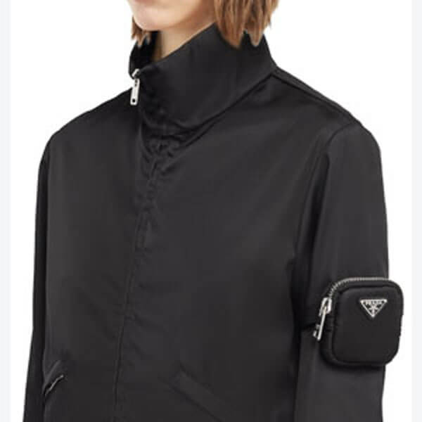【20AW新作】プラダ PRADA Re Nylonギャバジン ジャケット 291831_1WQ8_F0002_S_202