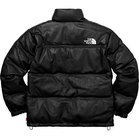 シュプリーム north face 偽物 シュプリーム ノースフェイス ダウン ヌプシ 偽物 レザーダウンジャケット 3色