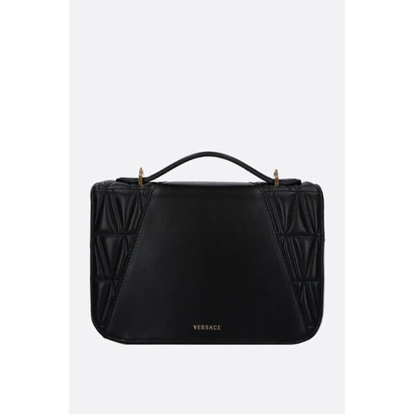 ヴェルサーチ VIRTUS QUILTED NAPPA SHOULDER BAG