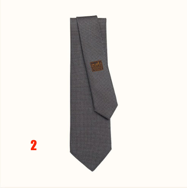 エルメス ネクタイ 偽物 シルク ネクタイ サンローラン-Honore tie