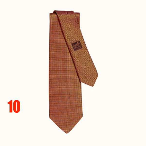 エルメス ネクタイ 偽物 シルク ネクタイ サンローラン-Honore tie