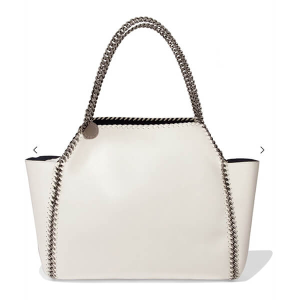 ステラマッカートニー トートバッグ Falabella reversible fauxbrushed-leather