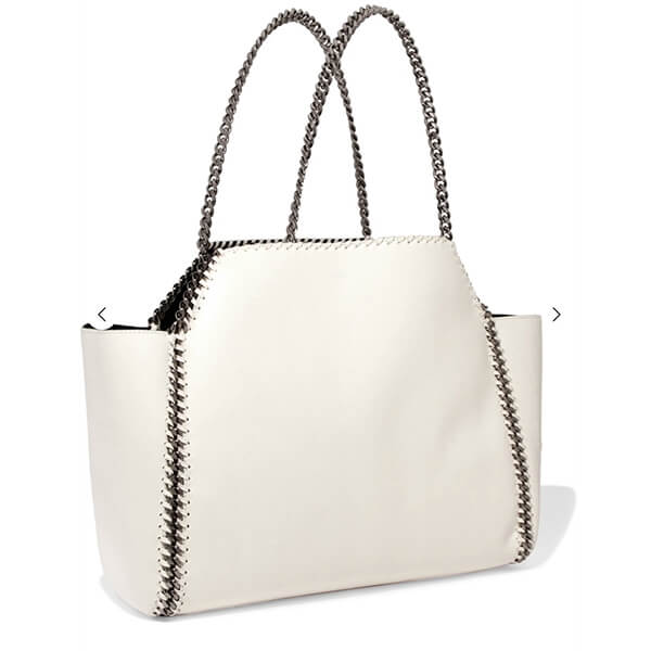 ステラマッカートニー トートバッグ Falabella reversible fauxbrushed-leather