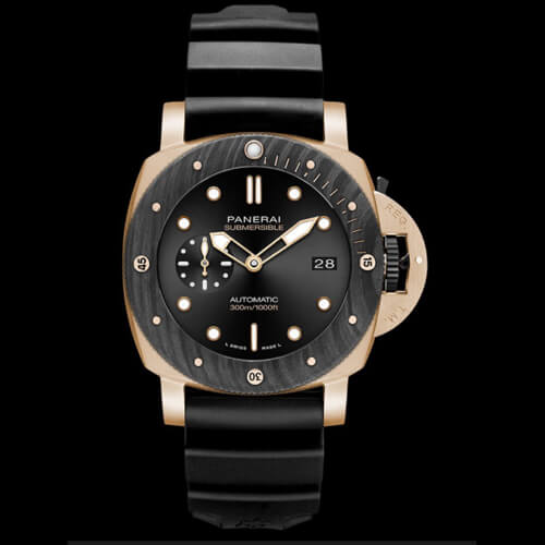 パネライ PAM01070 サブマーシブル・GOLDTECH™・オロカーボ 44MM