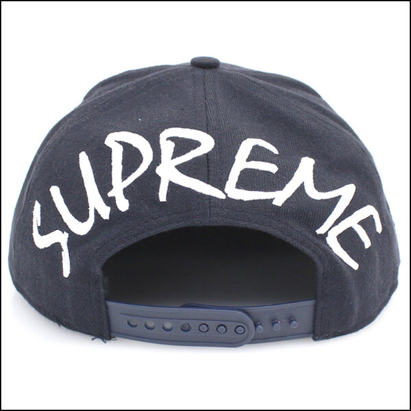 47ブランド 偽物★ニューヨークヤンキース 47 キャップ偽物★シュプリーム x NY Yankees x 47 Brand 5-Panel Snapback Cap 紺