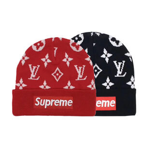 シュプリーム ニット 帽 偽物 シュプリーム Big Logo Knit キャップ