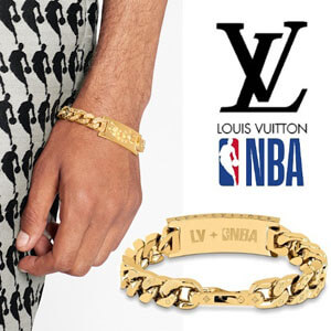 <コラボ>ルイヴィトン LV x NBA コレクション ブレスレット MP2858