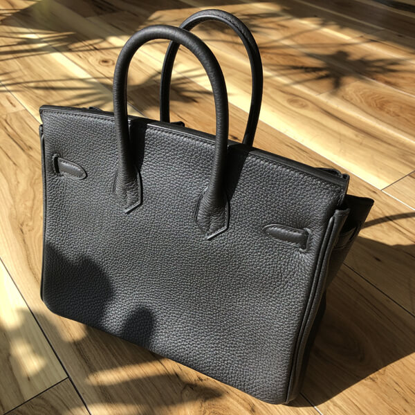 ♪即発エルメス Birkin25 偽物 ブラック SV金具 Y刻 トゴ バッグ 世界中で大人気