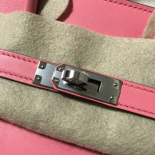 【国内発送】エルメス バーキン25 ローズエテ シルバー金具