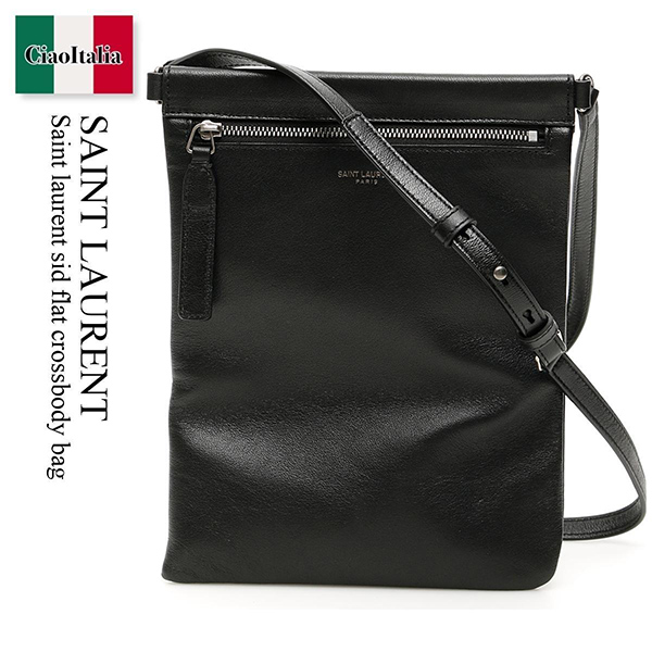 サンローラン Sid Flat Crossbody Bag 5816971GE0D1000