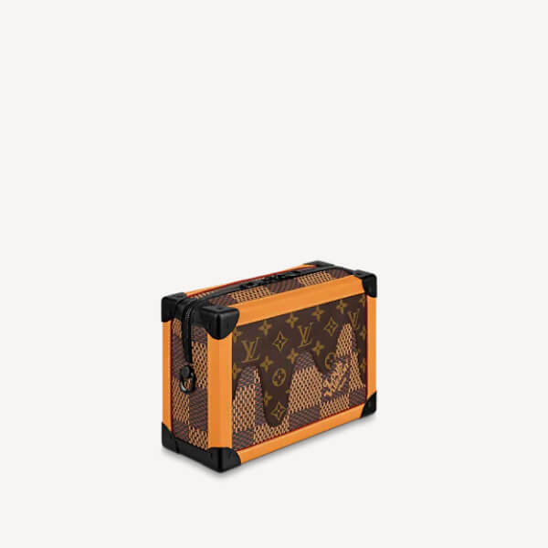 ルイヴィトン nigo 偽物 ショルダーバッグ ソフトトランクバッグ