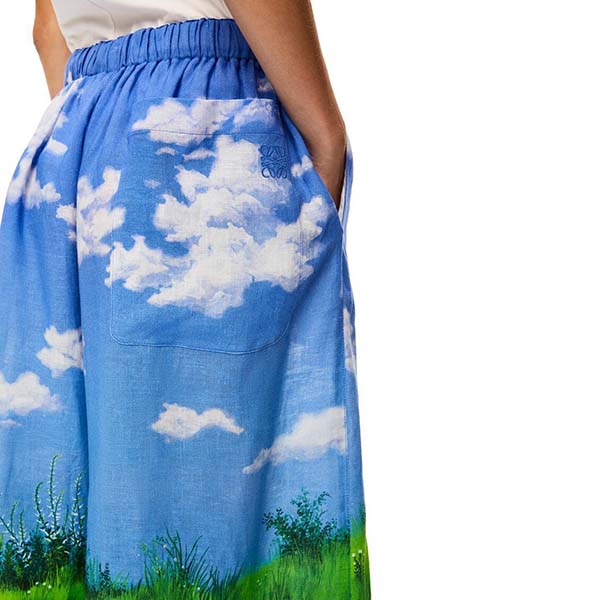 アニメ コラボ 服 2023 ロエベ トトロロゴ コピーN級品ハーフパンツ シャツにあう S848Y04X02