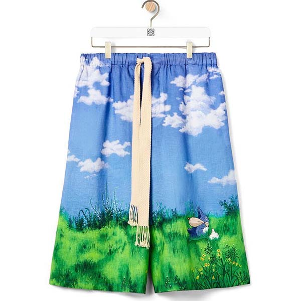 アニメ コラボ 服 2023 ロエベ トトロロゴ コピーN級品ハーフパンツ シャツにあう S848Y04X02