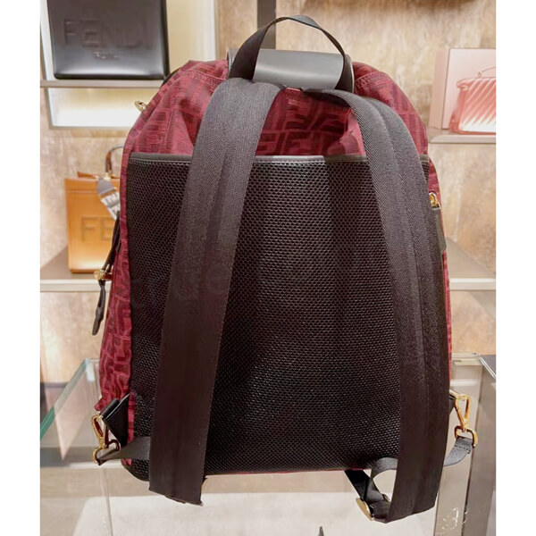 フェンディ21SS FFモノグラム ファブリック バックパックコピー 7VZ056A9ZLF1DZ7