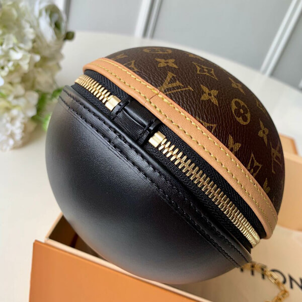 注目度抜群!ルイヴィトン EGG バッグ 偽物 M44587 卵型 エッグバッグ ミニチェーンストラップ付