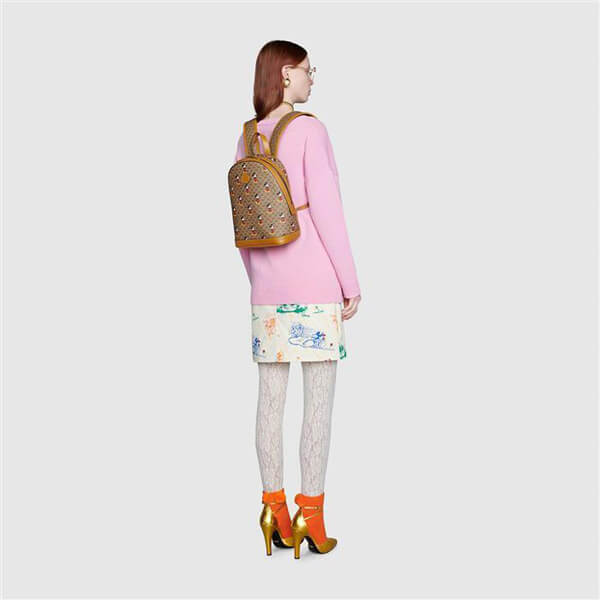 ★特價SALE ★グッチ × Disney ミッキー スモールバックパック552884 HWUDM 8603