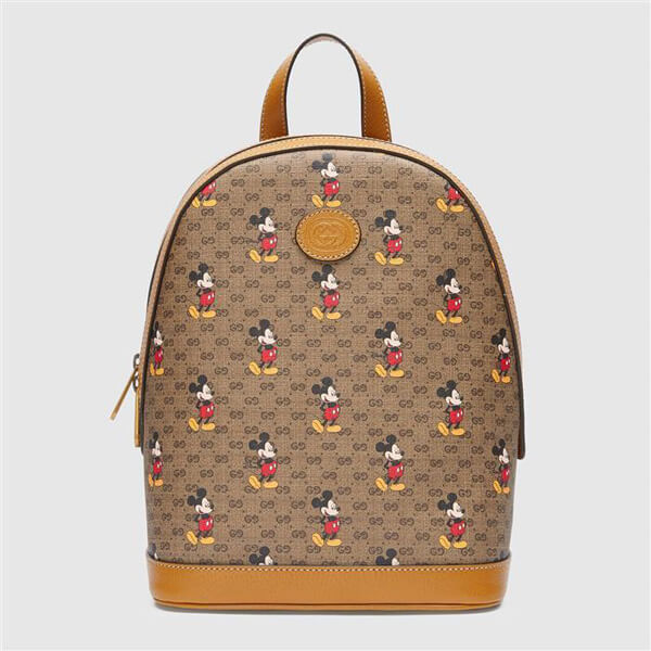 ★特價SALE ★グッチ × Disney ミッキー スモールバックパック552884 HWUDM 8603