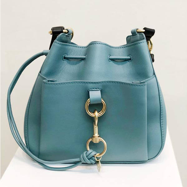 SEE BY CHLOE★Tony Mediumレザーバケットバッグ偽物★CHS19USA06565