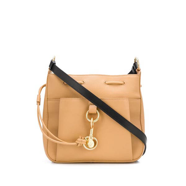 SEE BY CHLOE★Tony Mediumレザーバケットバッグ偽物★CHS19USA06565