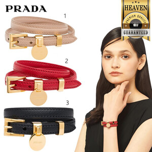 【累積売上総額第1位!】PRADA★ブレスレット┃1IB161_053