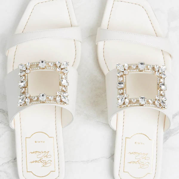 ロジェ・ヴィヴィエ☆ブロッシュ ヴィヴィエ レザーミュールPN RVW50430930BSS