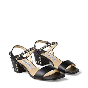 JIMMY★CHOO<最新でおしゃれ>シルバードームスタッズスーパーコピーAADRA45
