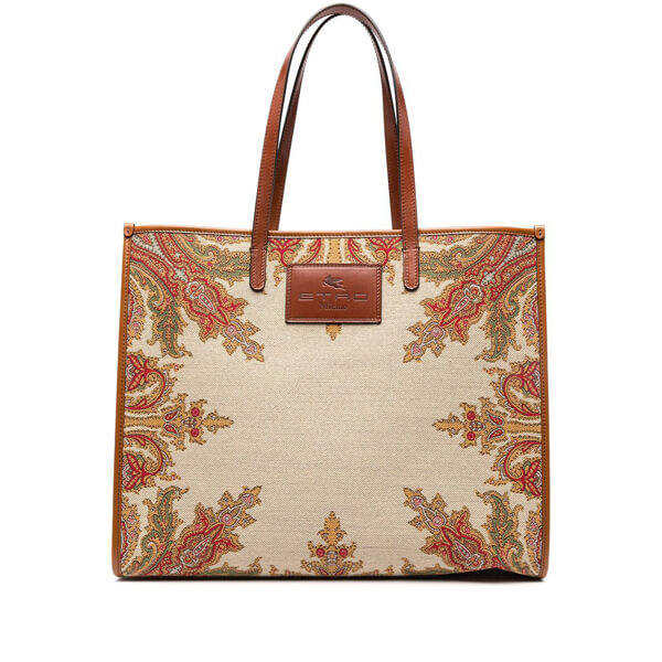 ETRO ペイズリー ジャカード トートバッグ コピー
