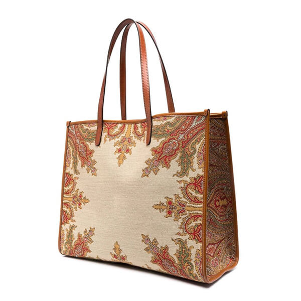 ETRO ペイズリー ジャカード トートバッグ コピー