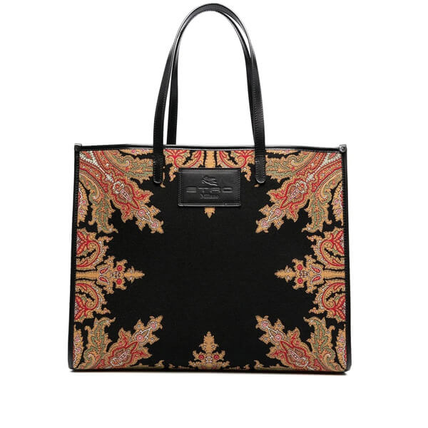 ETRO ペイズリー ジャカード トートバッグ コピー