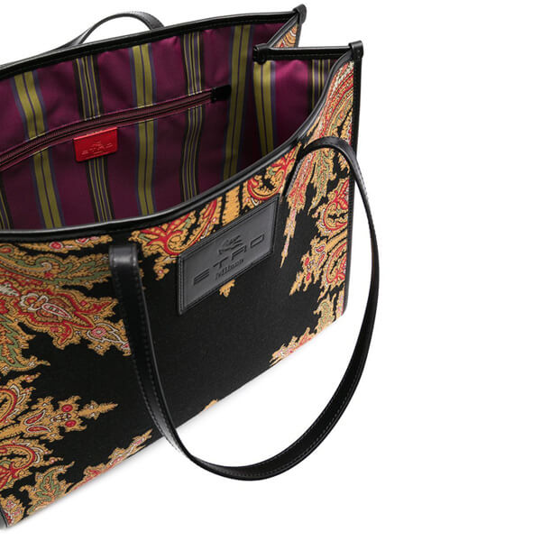 ETRO ペイズリー ジャカード トートバッグ コピー