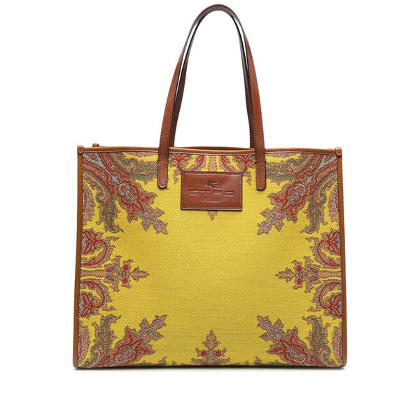 ETRO ペイズリー ジャカード トートバッグ コピー