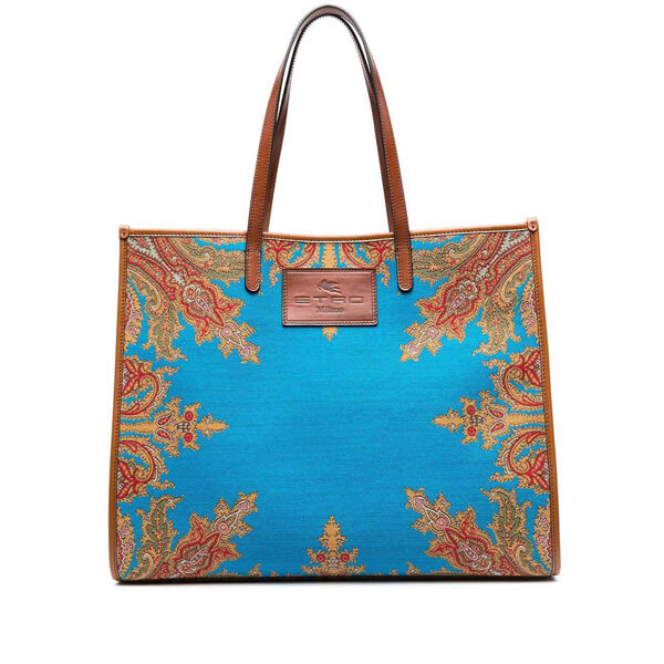 ETRO ペイズリー ジャカード トートバッグ コピー