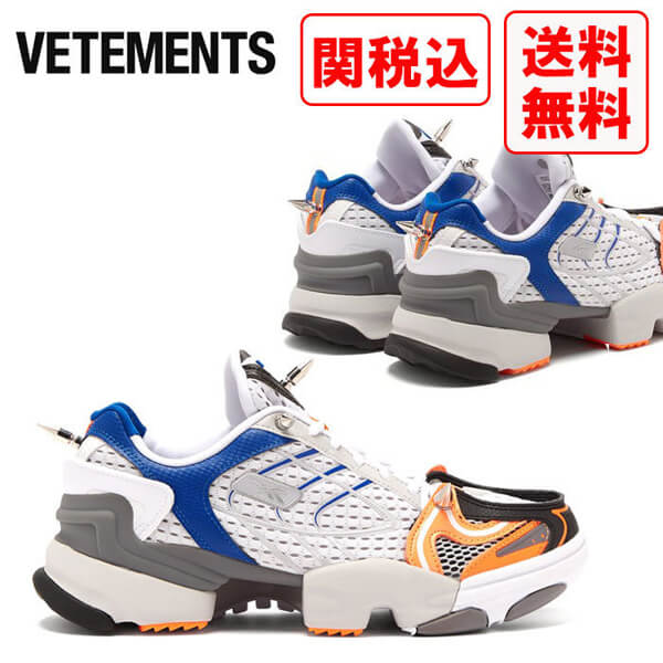 関税・送料込 ヴェトモン X Reebok Spike Runner 400 コピー
