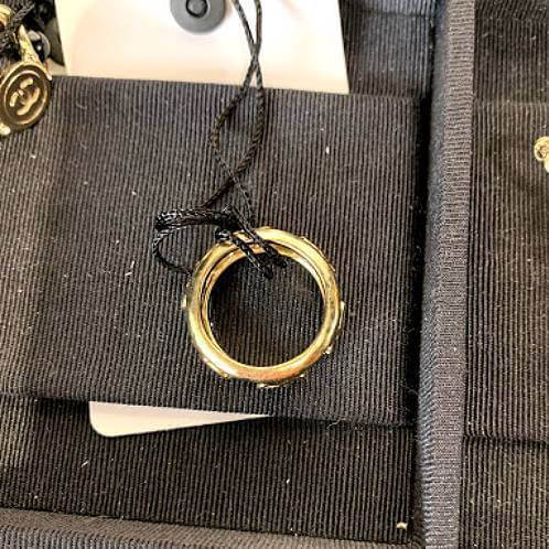 シャネル 指輪 偽物 CC ココ ロゴ リング ゴールド chanel21485
