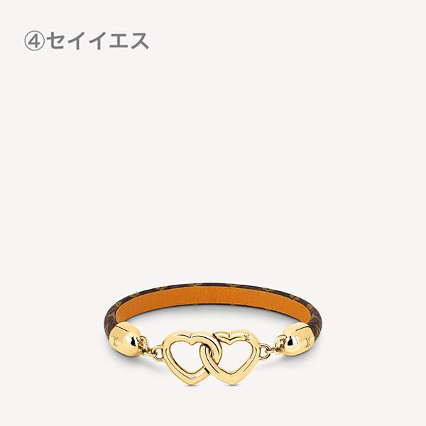 【ルイヴィトン】★大人気★4種♪モノグラム ブレスレット 偽物 M6451E M6451F
