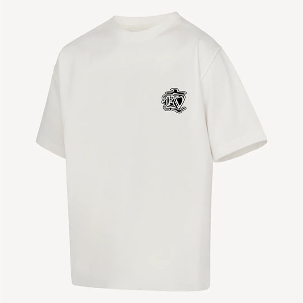 ルイヴィトン LVスモークプリンテッドTシャツ 偽物1A5TZO