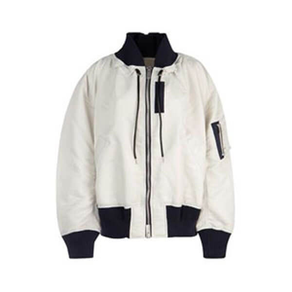 最新作サカイ グレーナイロンボンバージャケット コピー Sacai02