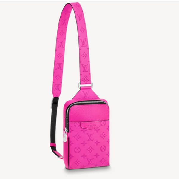 【ルイヴィトン】LV☆ショルダーバッグ 偽物タイガ レザー M30767