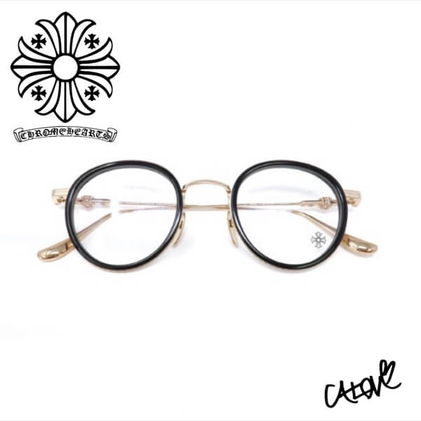 十クロムハーツ十【Opti Gush Glasses】CHプラス◆メガネ コピー