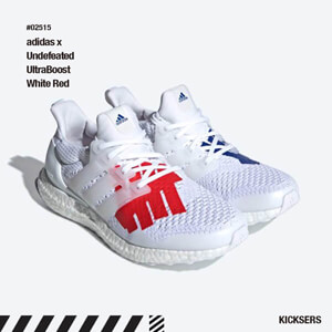 人気話題!アディダス x Undefeated ウルトラブーストコピー White Red