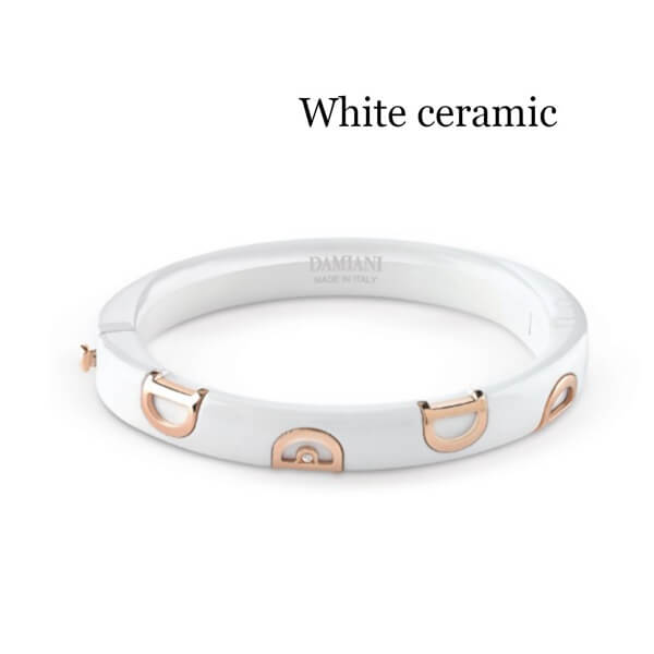 Damiani*ダミアーニ* D.Icon セラミック ダイヤ ブレスレット 偽物20068294