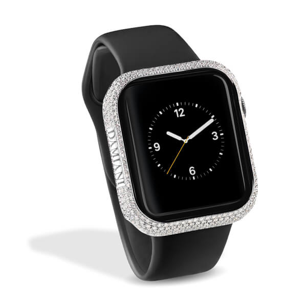 【AppleWatch4 カバー】ダミアーニ 偽物/Gomitolo ホワイト ダイヤ 44mm