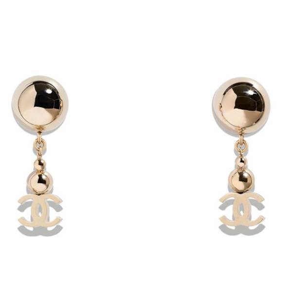 ★シャネル★ピアス 偽物メタル ゴールド AB6112 B05545 NC154