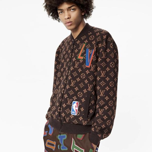 Tシャツ ズボンに合う!ヴィトン新作☆NBAグラフィックブルゾン偽物 1A8WYN