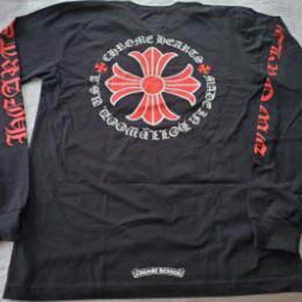 限定希少!クロムハーツ/Tee/CHクロス/ロンT/長袖Tシャツ/CH Cross